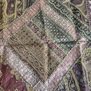 Large handmade cushion cover